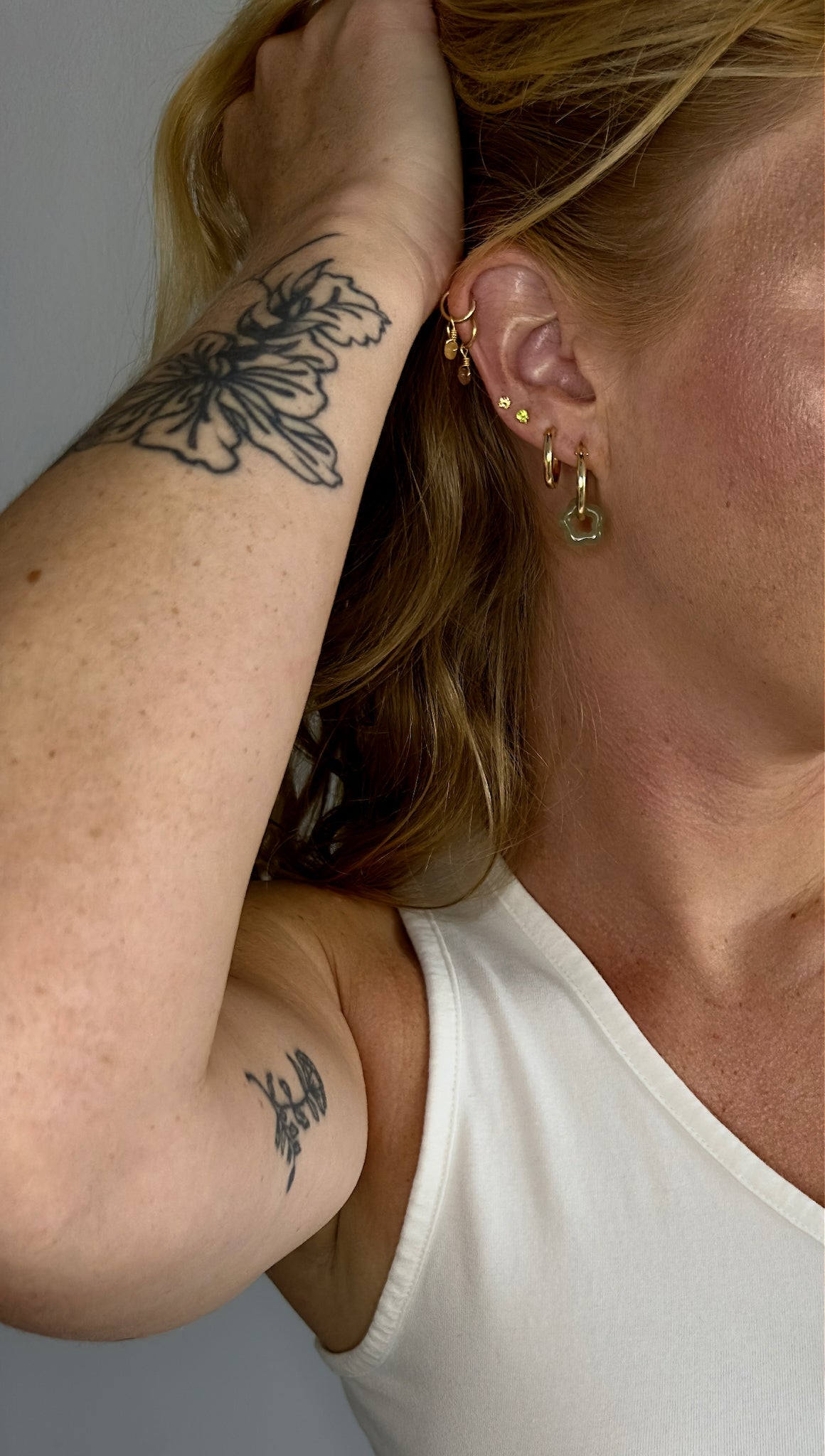 SET OF CARTILAGE HOOPS