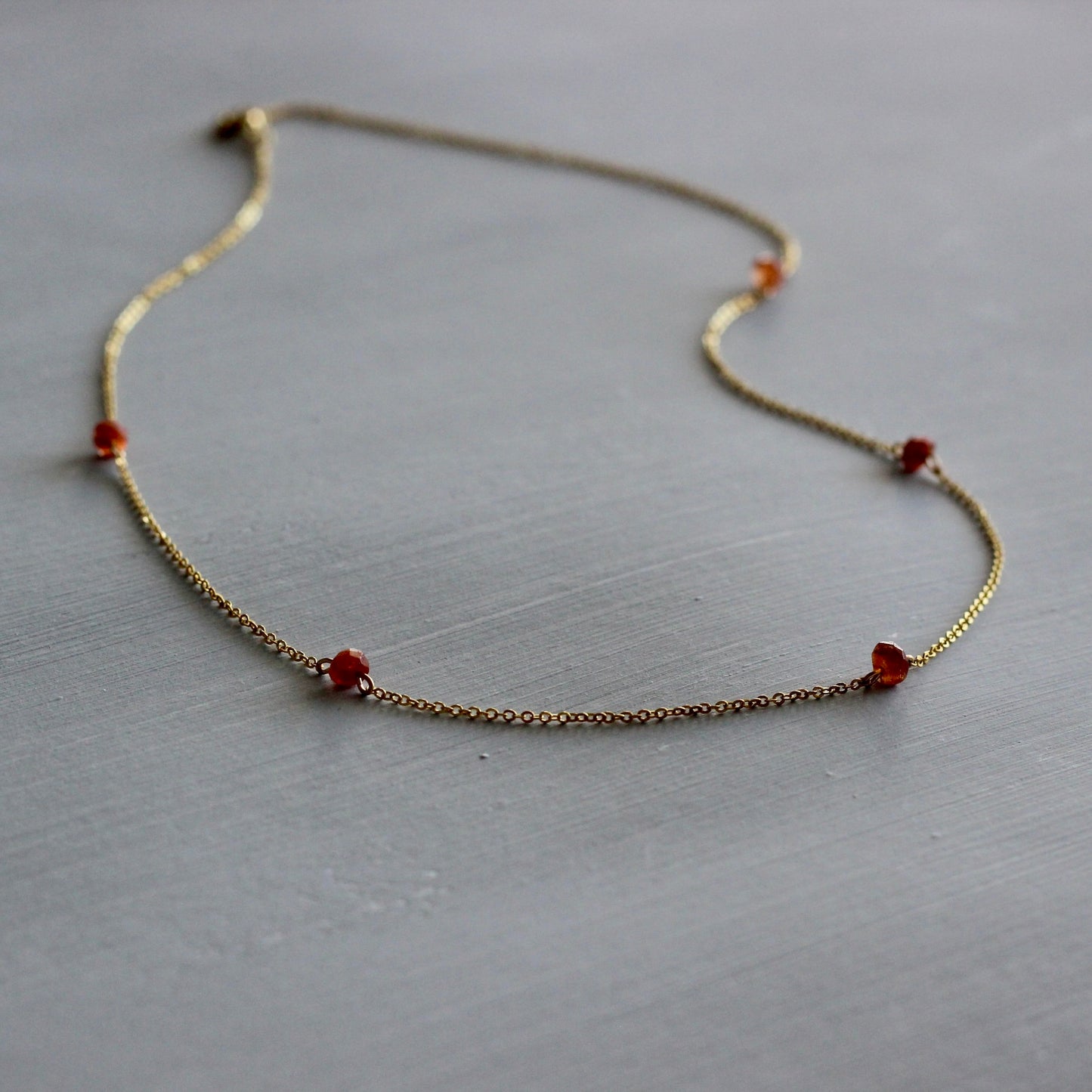 SUNSTONE NECKLACE