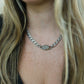 Citrine Jagged Necklace