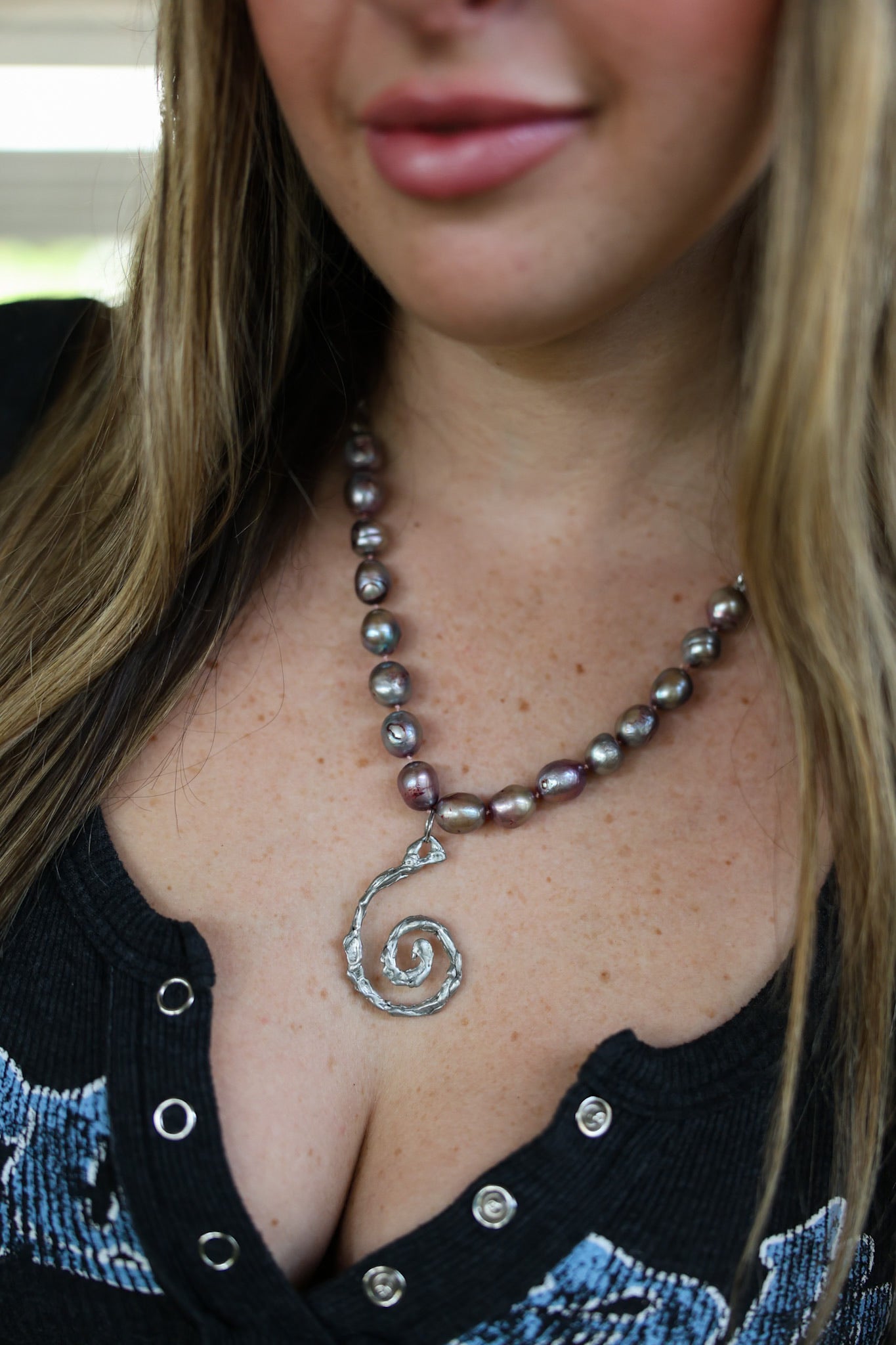 Plum Necklace