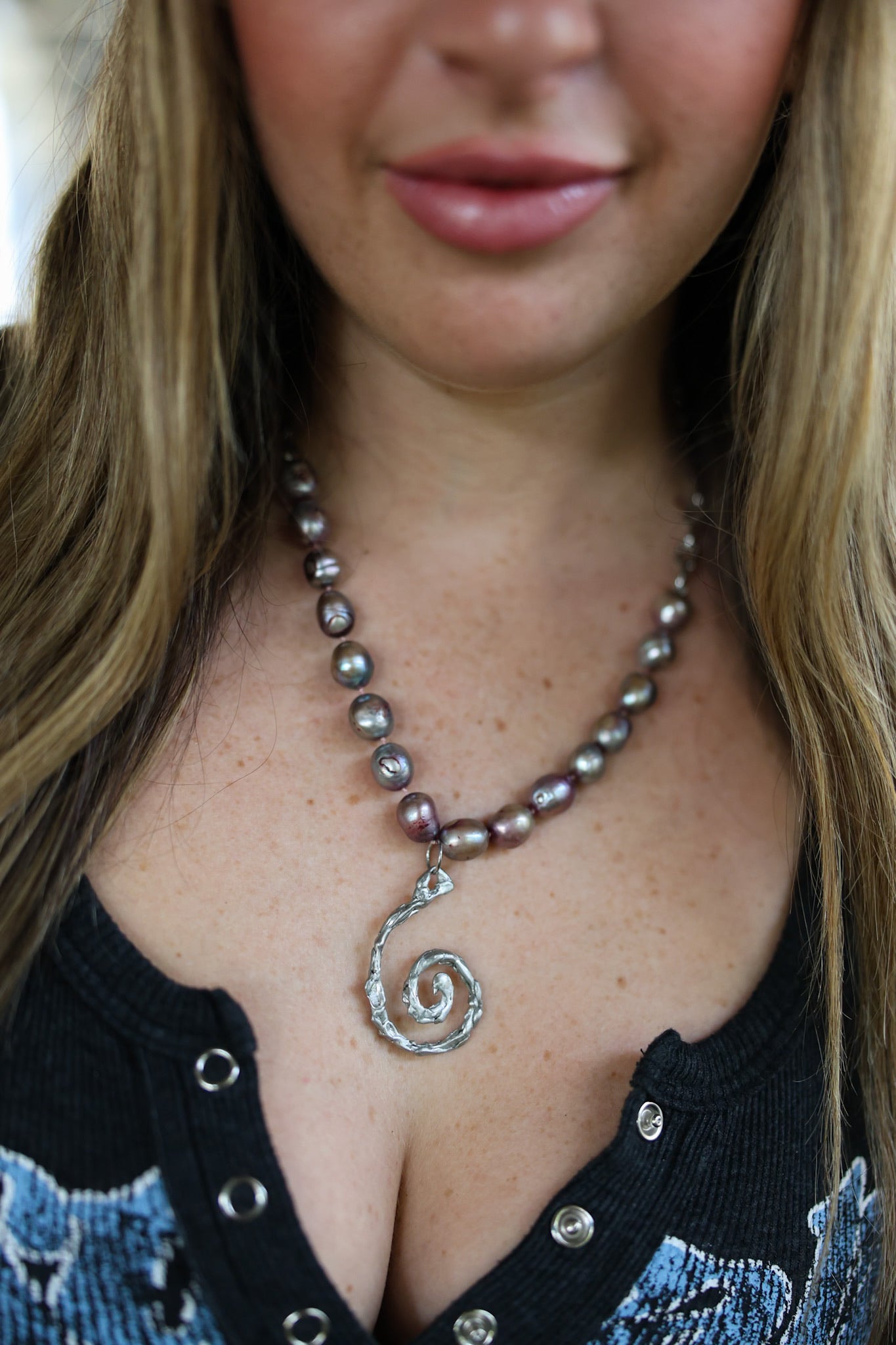 Plum Necklace
