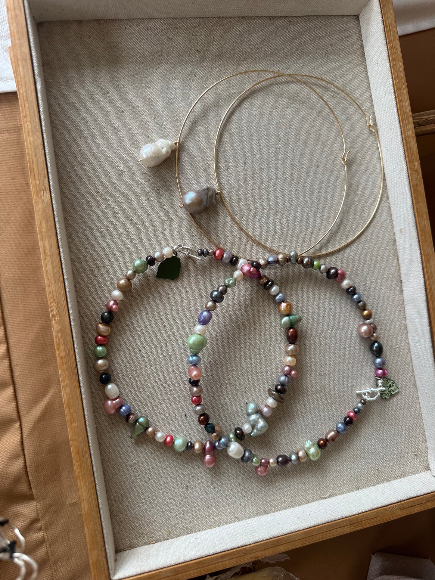 Baroque Pearl Choker