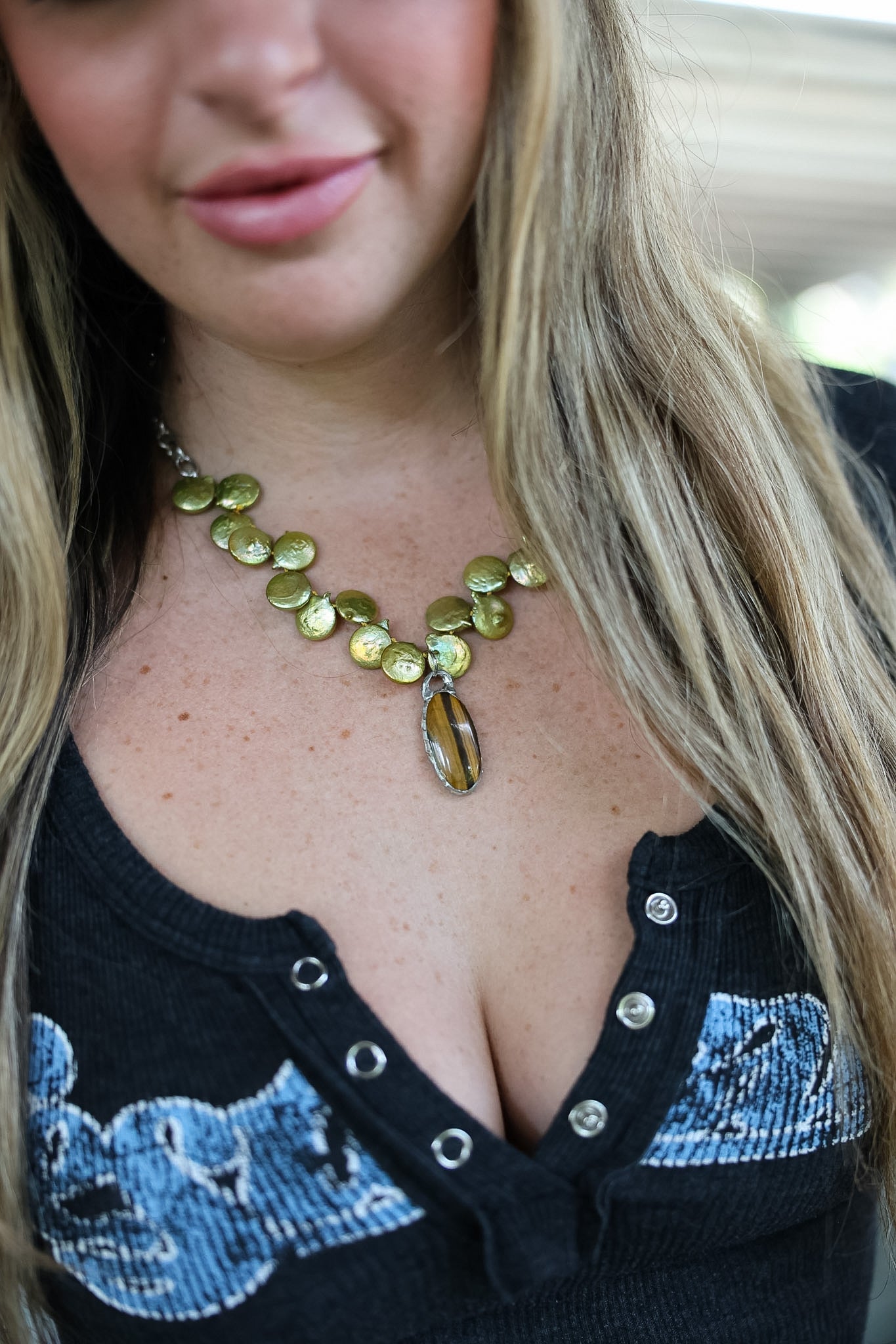 Kiwi Necklace