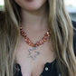 Peach Necklace