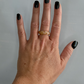 FLOWER AGATE RING