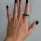 MOSS AGATE RING