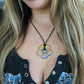 Flower Tie-Up Necklace