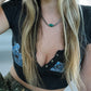 Turquoise Jagged Necklace