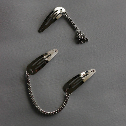 SPIDER HAIR CLIPS