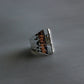 ADJUSTABLE HAMMERED RING