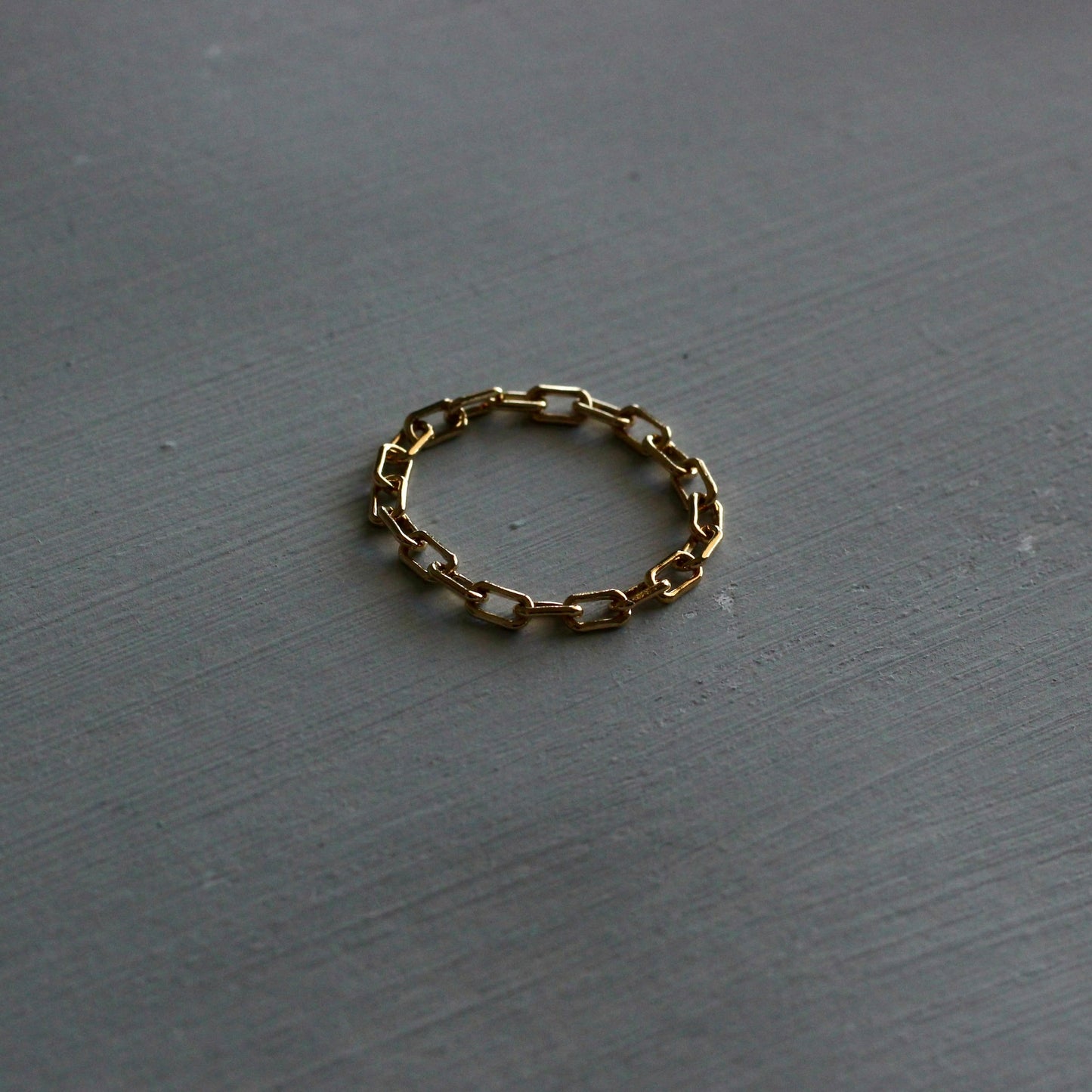 PAPERCLIP CHAIN RING