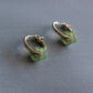 JADE FLOWER EARRINGS