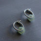 JADE FLOWER EARRINGS