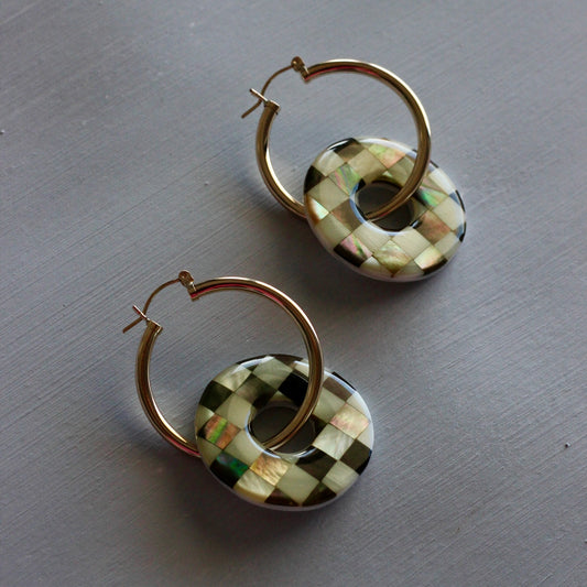 IVY HOOP EARRINGS