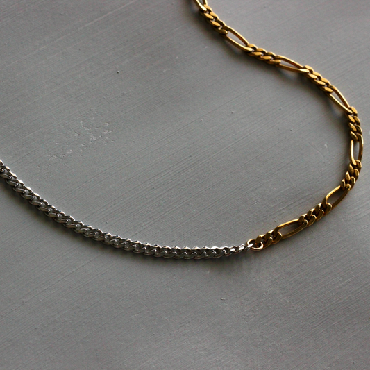 FIGARO TWO TONE NECKLACE