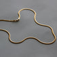 HERRINGBONE NECKLACE (G)