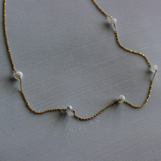 MOONSTONE NECKLACE