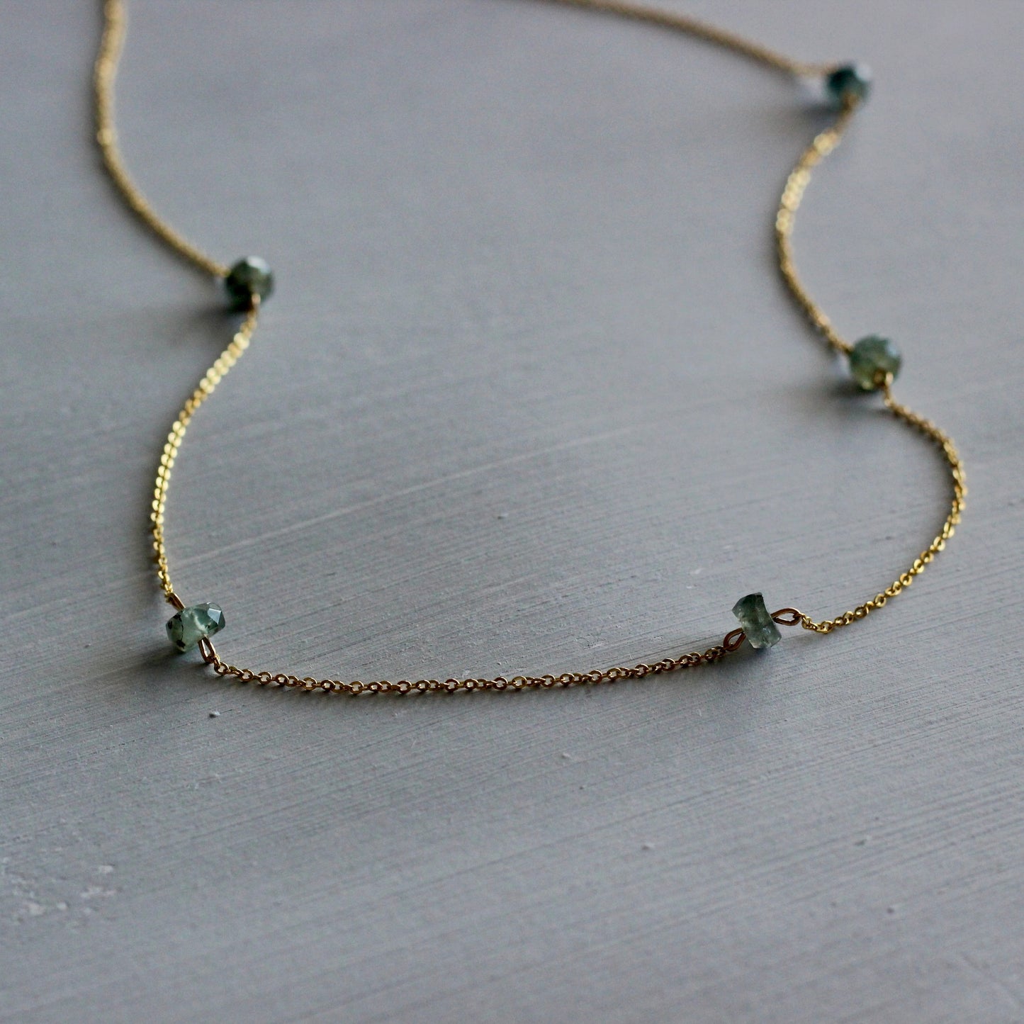 AQUAMARINE NECKLACE