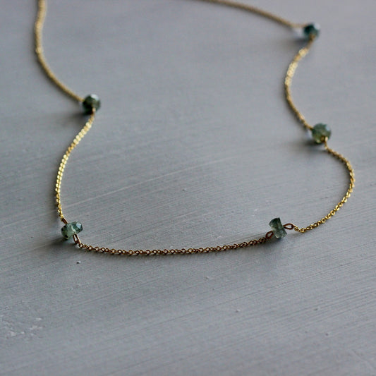 AQUAMARINE NECKLACE