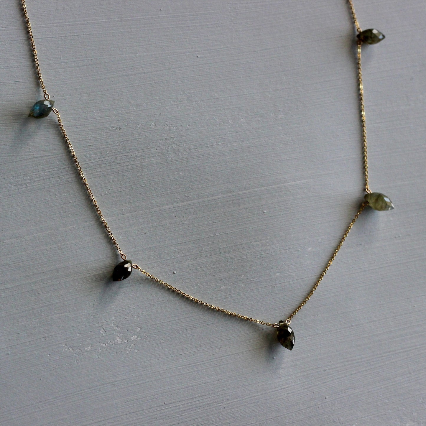 LABRADORITE NECKLACE 2.0