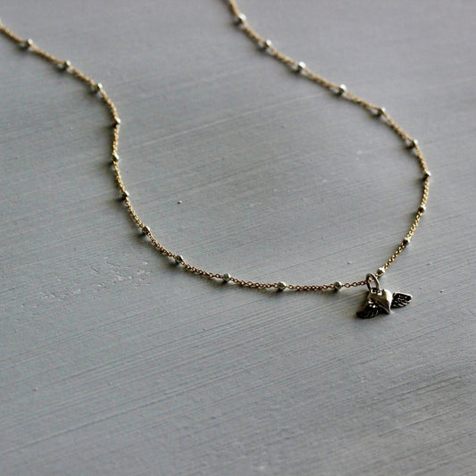 WINGED HEART NECKLACE