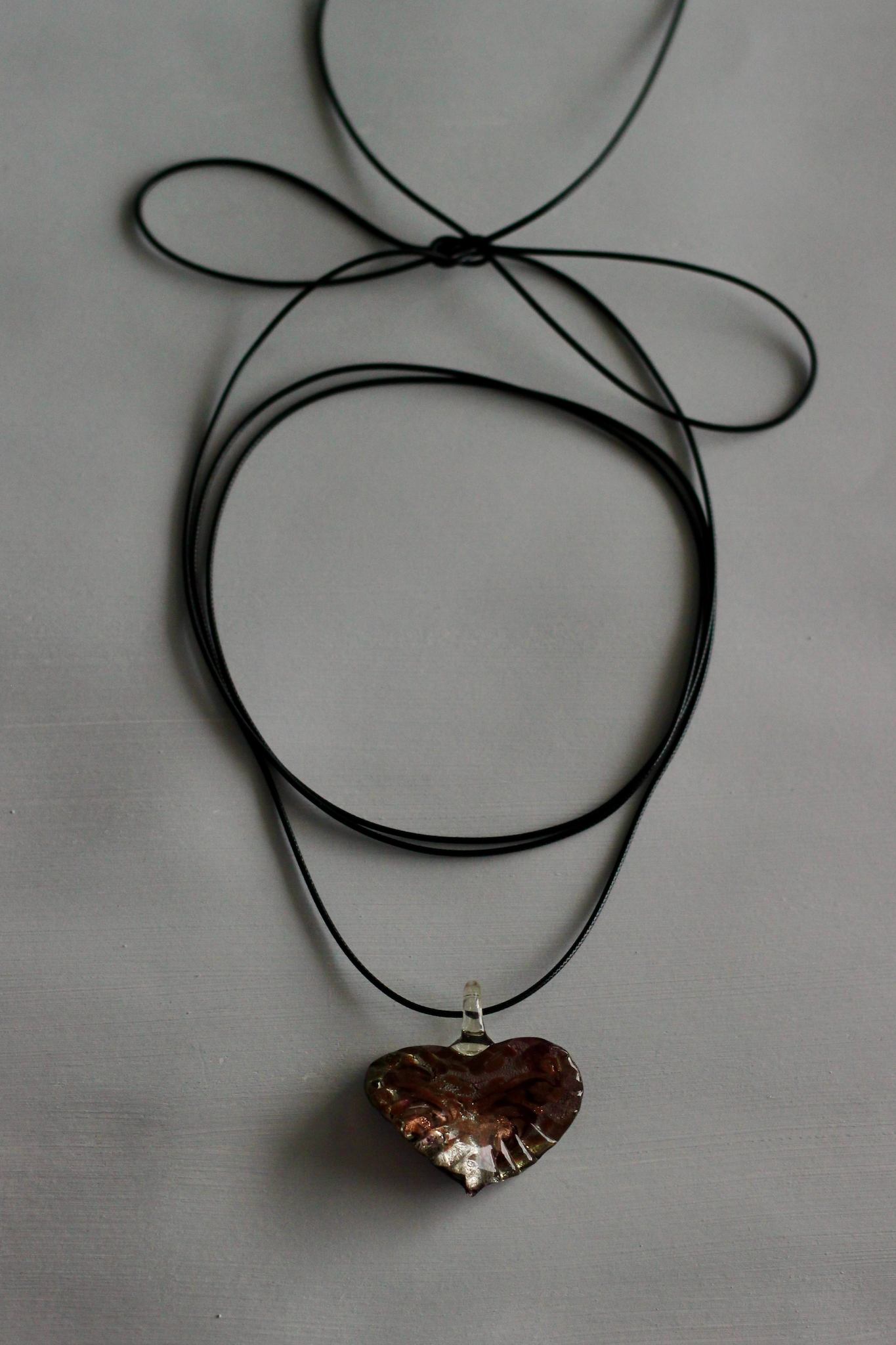 HEART TIE-UP NECKLACE 1.0