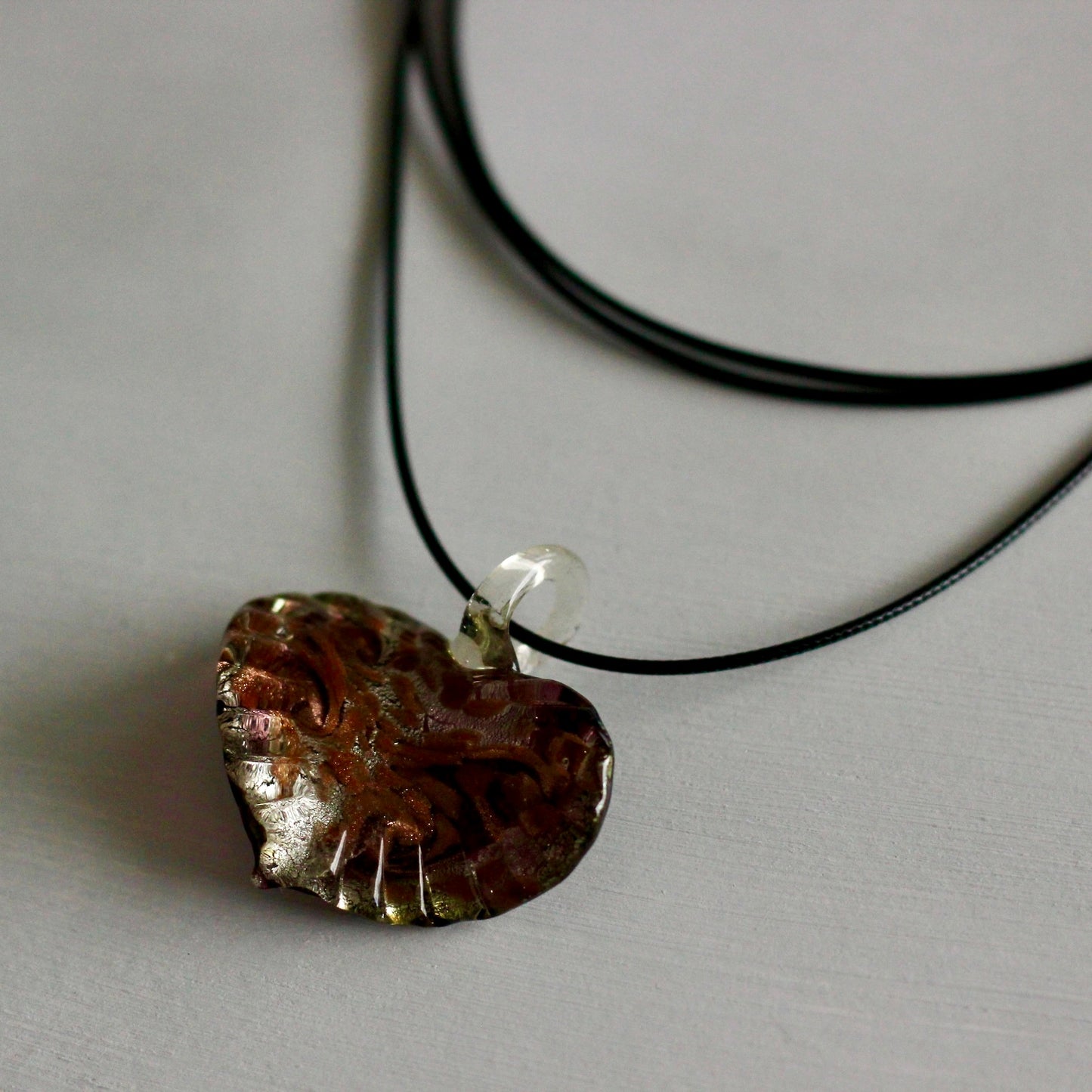HEART TIE-UP NECKLACE 1.0