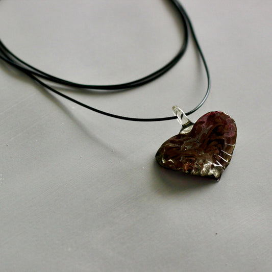 HEART TIE-UP NECKLACE 1.0